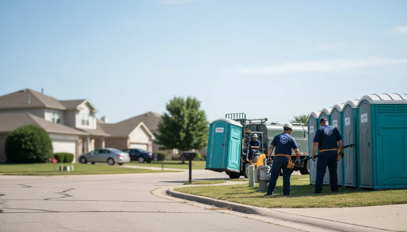 Porta Potty Rental in Tupelo, AR near me
